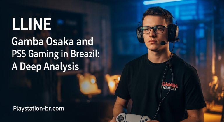 Gamba Osaka PS5 gaming scene for Brazil audience