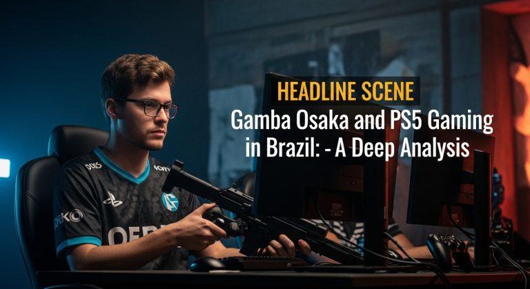 Gamba Osaka PS5 gaming scene for Brazil audience